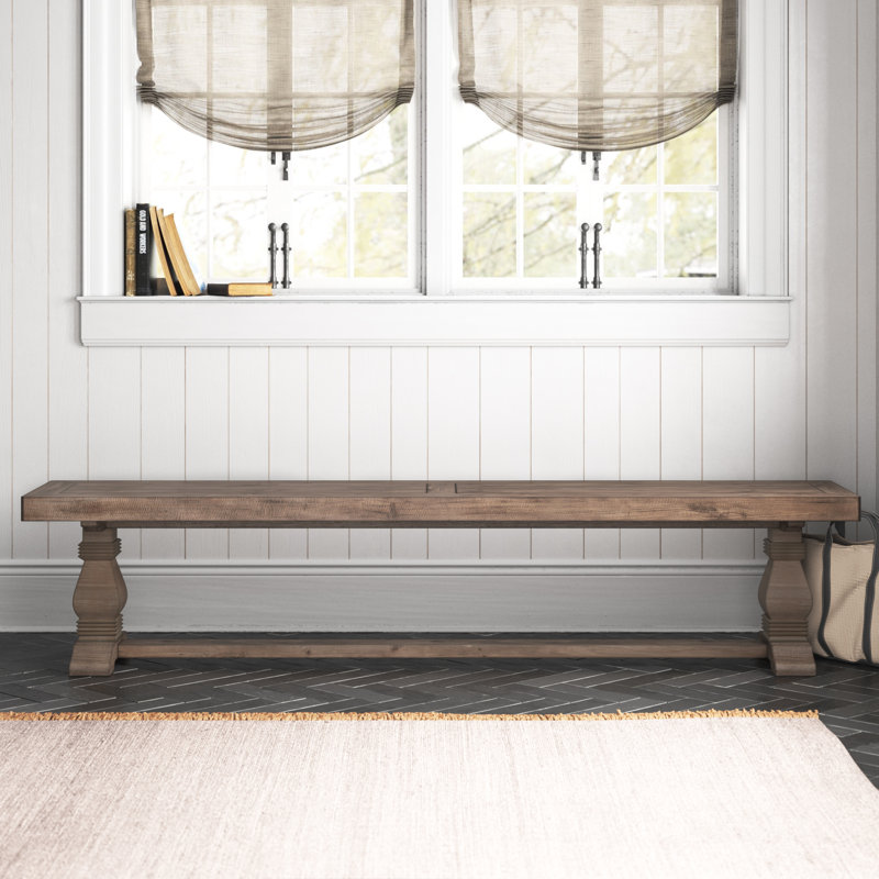 Birch Lane™ Kinston Solid Wood Bench & Reviews | Wayfair